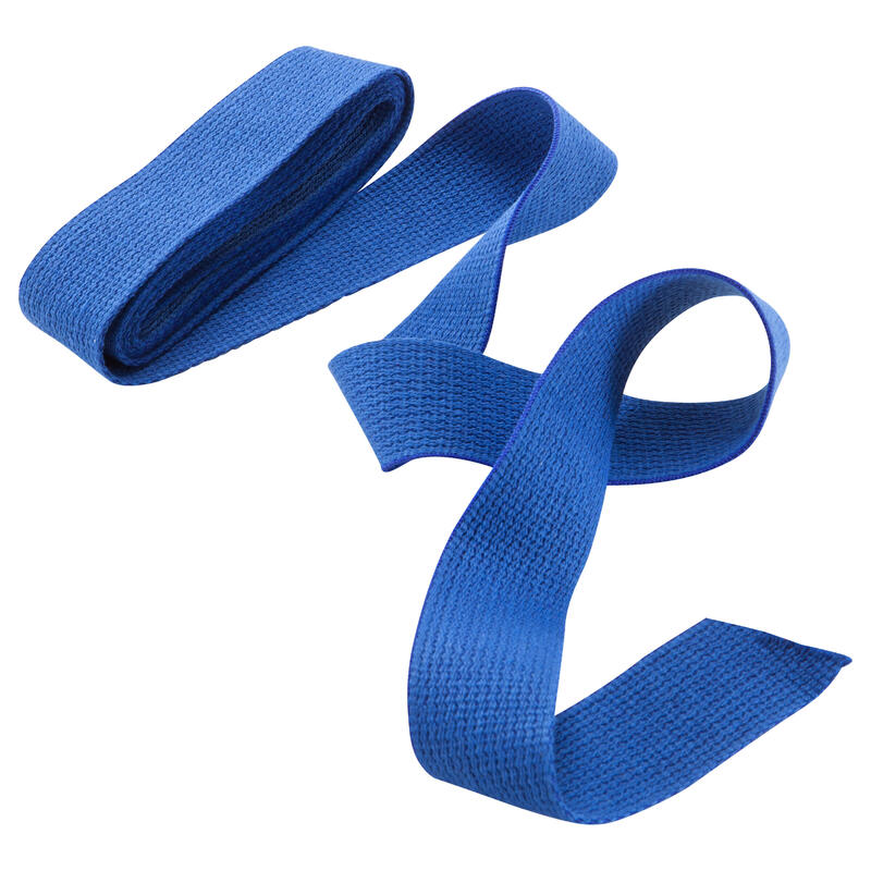Cintura arti marziali 2.5 m blu