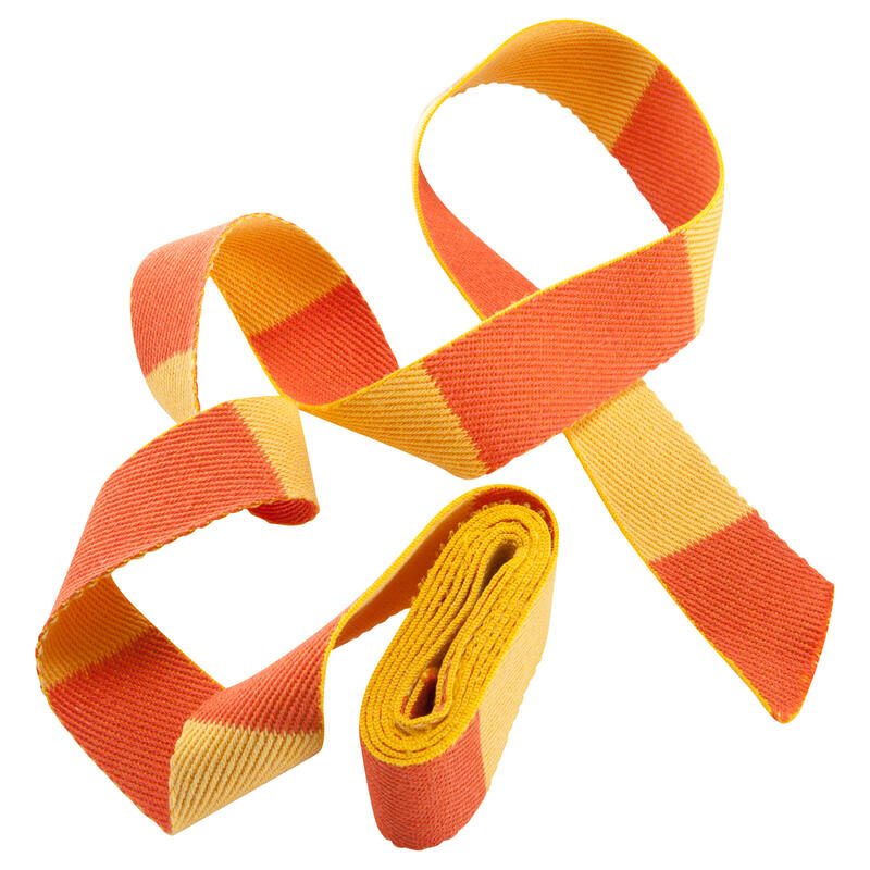 CEINTURE DE JUDO BICOLORE 2.50M JAUNE/ORANGE