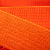 حزام للفنون القتالية OUTSHOCK PIQUÉ متر2.80 - برتقالي