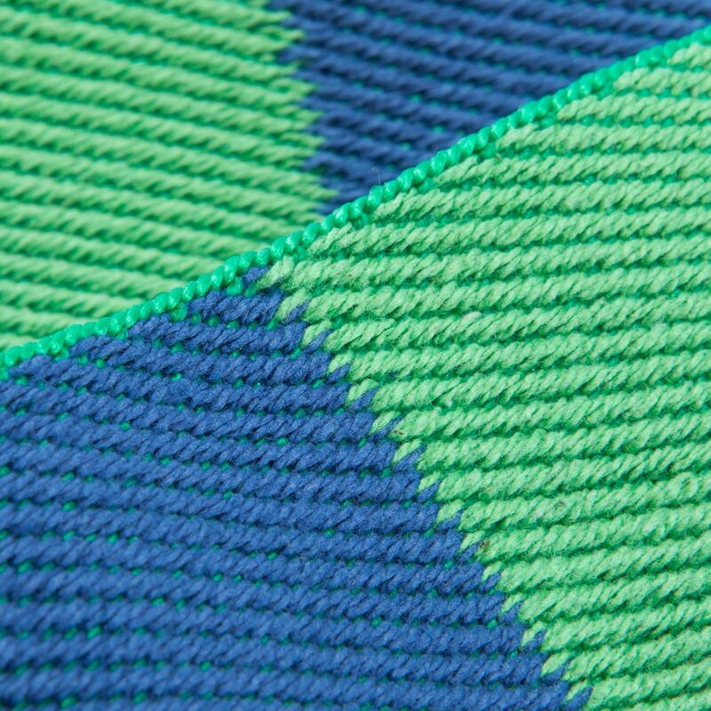 CEINTURE DE JUDO BICOLORE 2.50M VERT/BLEU