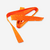 CEINTURE ARTS MARTIAUX PIQUÉE 2.80M ORANGE