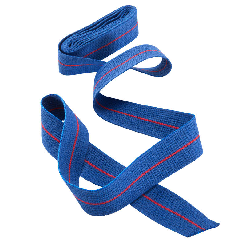 Cintura karate 2.50m blu