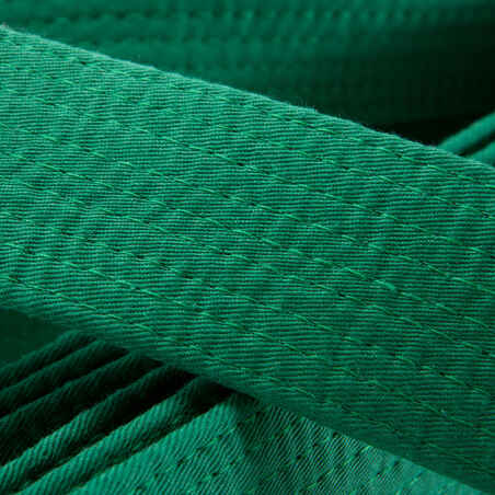 حزام للفنون القتالية OUTSHOCK PIQUÉ متر2.80 - أخضر