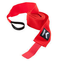 BANDES DE BOXE 100  2,5M ROUGES