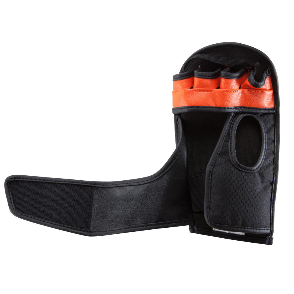 Boxhandschuhe Self Defense 500 schwarz