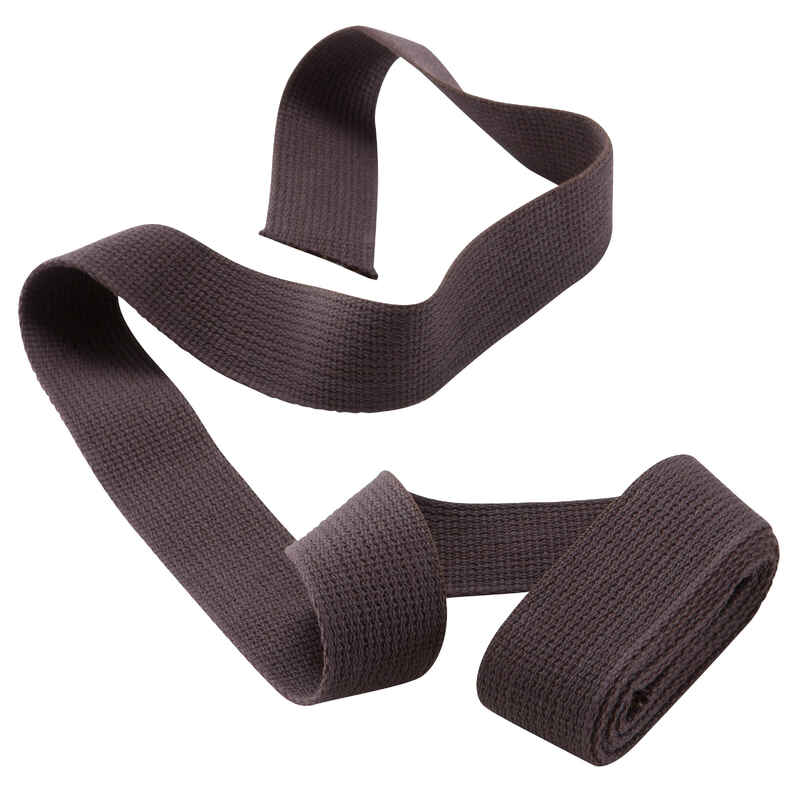 Martial Arts Plain Strap Belt 2.50m - Brown