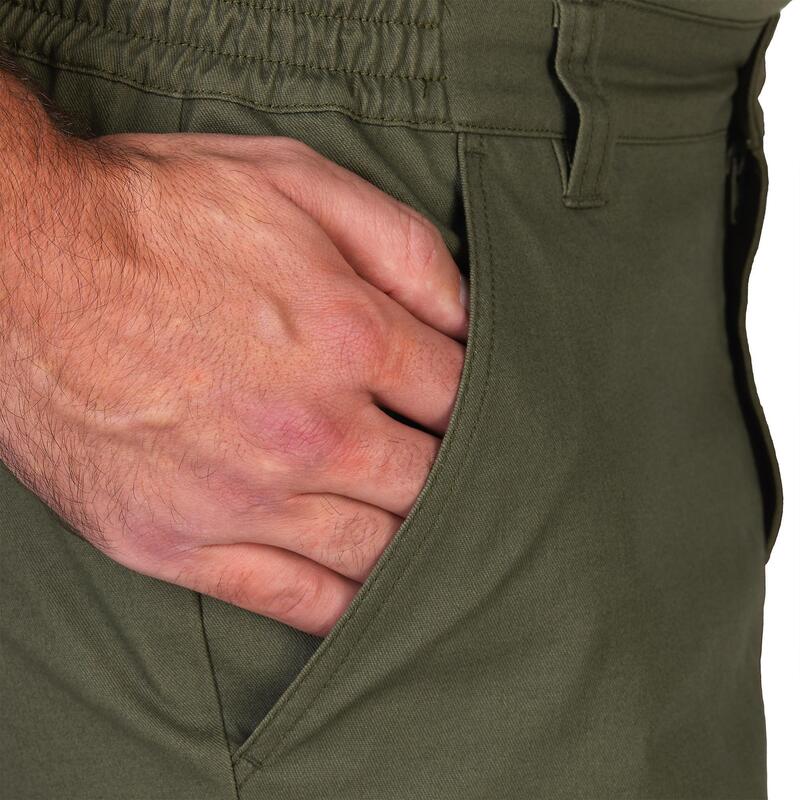 Pantalón De Caza Hombre Solognac 100 Reforzado Verde