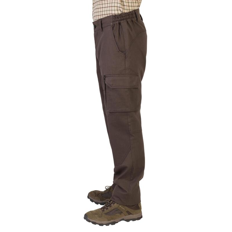 Erkek Avcılık Pantolonu - Kahverengi - 520