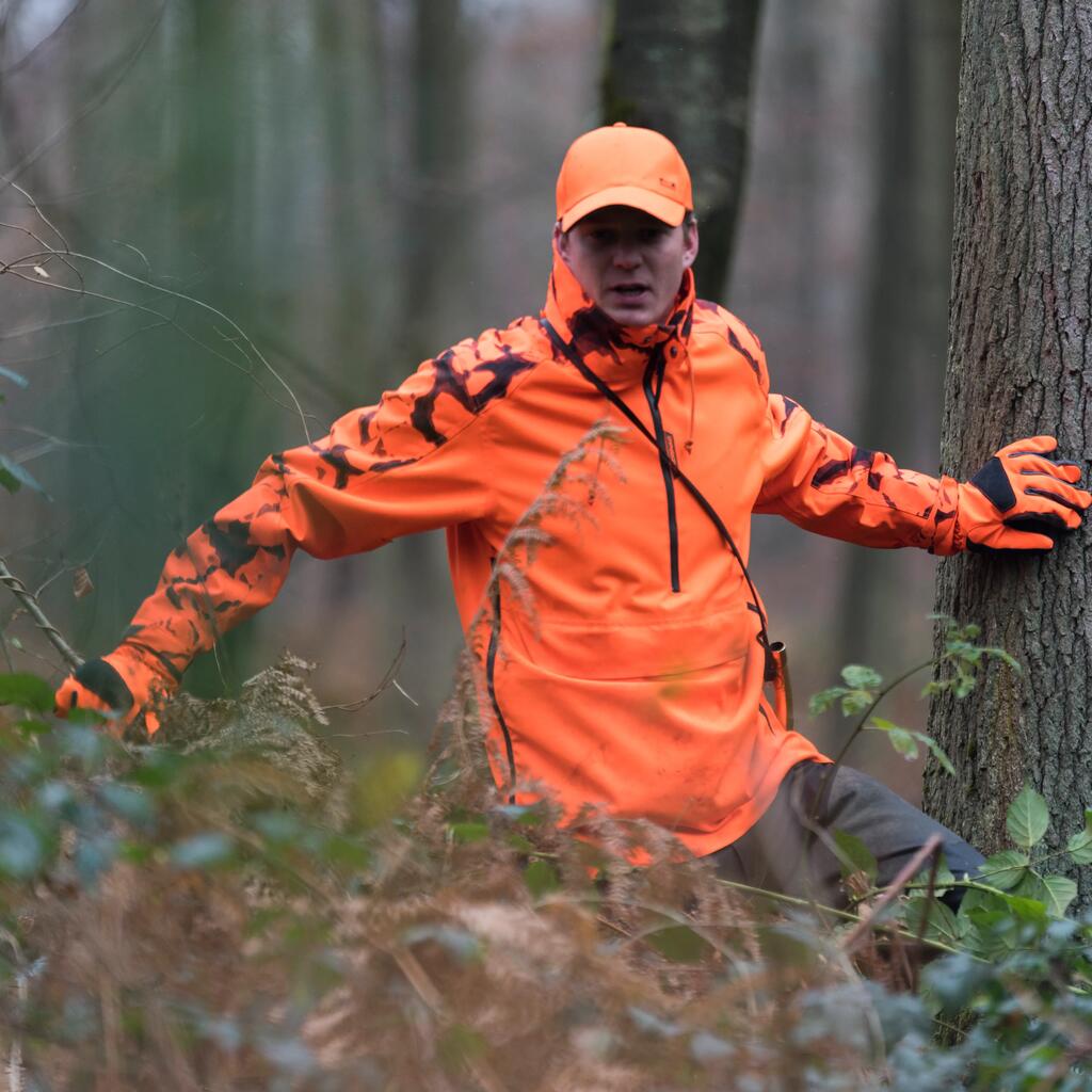 Poľovnícka bunda Supertrack oranžová reflexná