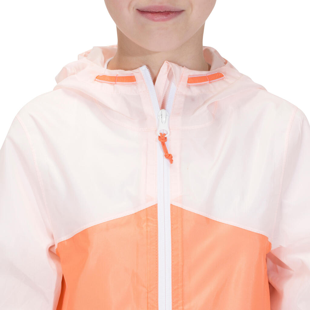 Veste imperméable de randonnée - MH100 zip - enfant 7-15 ans