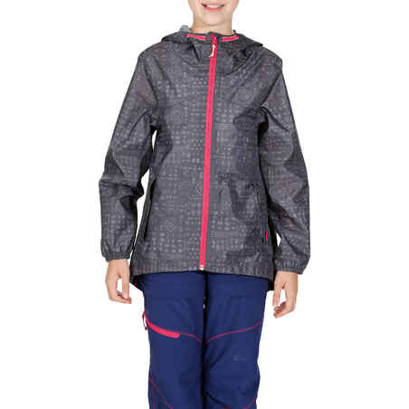 Kids' Hiking Jacket Hike 150 - Grey