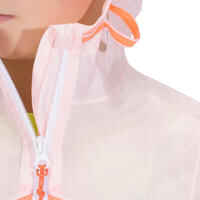 Kids' Hiking Waterproof Jacket Hike 150 - Pastel/Pink