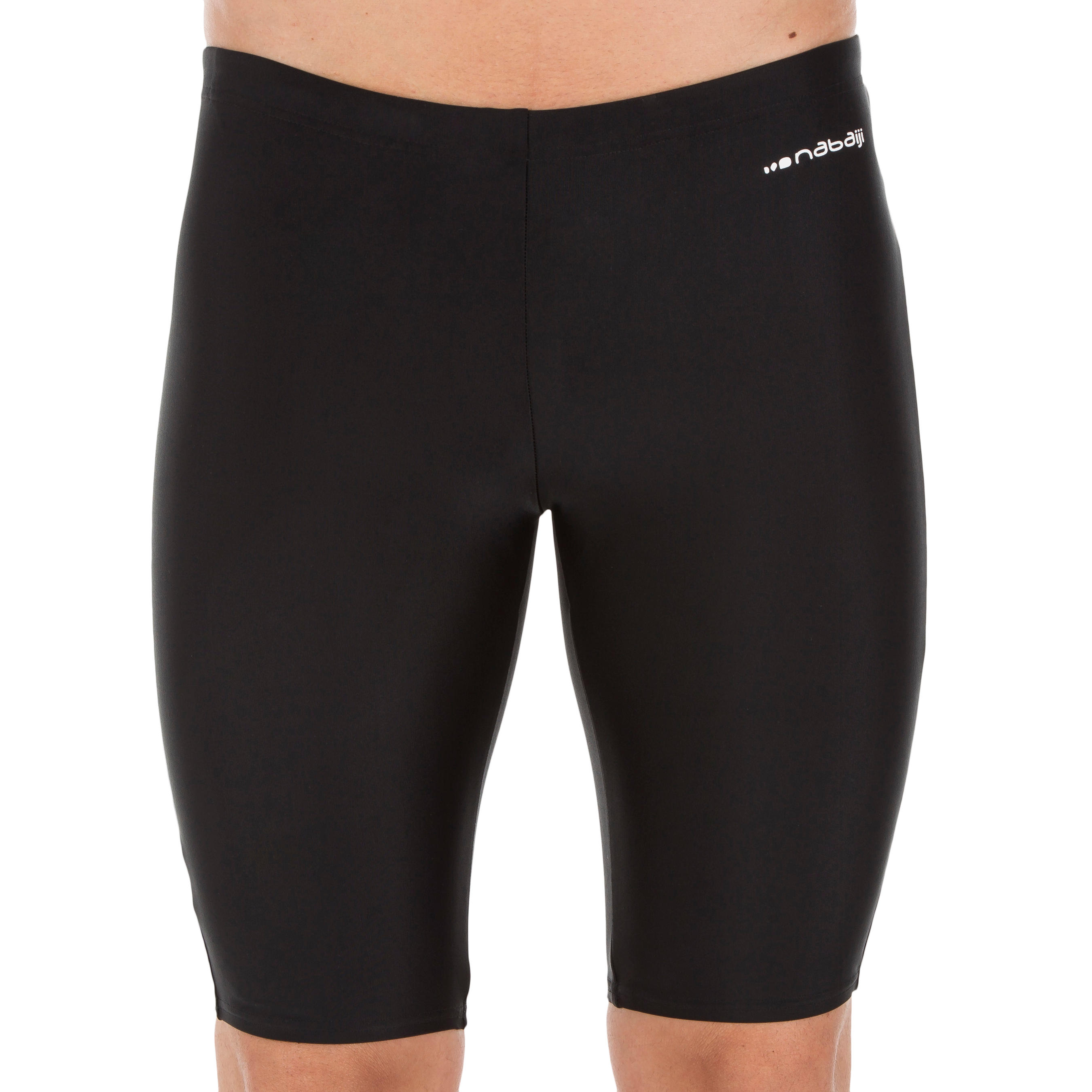 nabaiji Men Swimming Jammer 100 Basic Black-picture-12