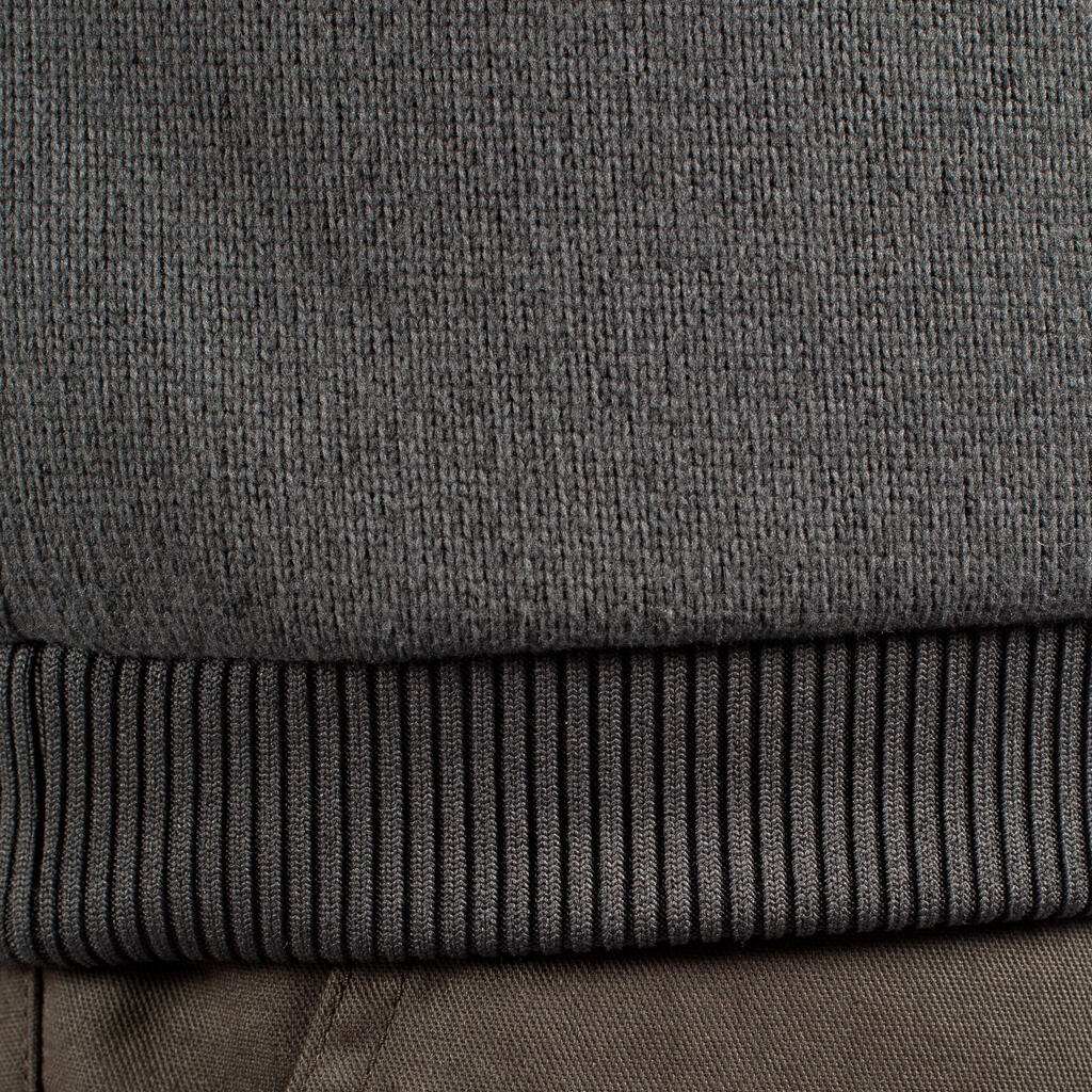 Pullover for Cold Weather - Grey