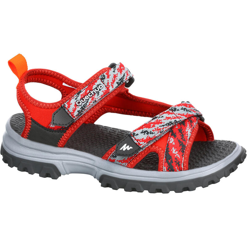 Sandales de randonnée enfant MH120 JR rouges pix Sandales de randonnée enfant MH120 JR rouges pix