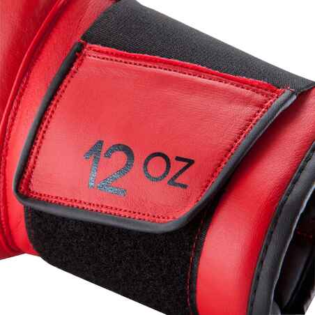 Beginner Boxing Gloves 100 - Red