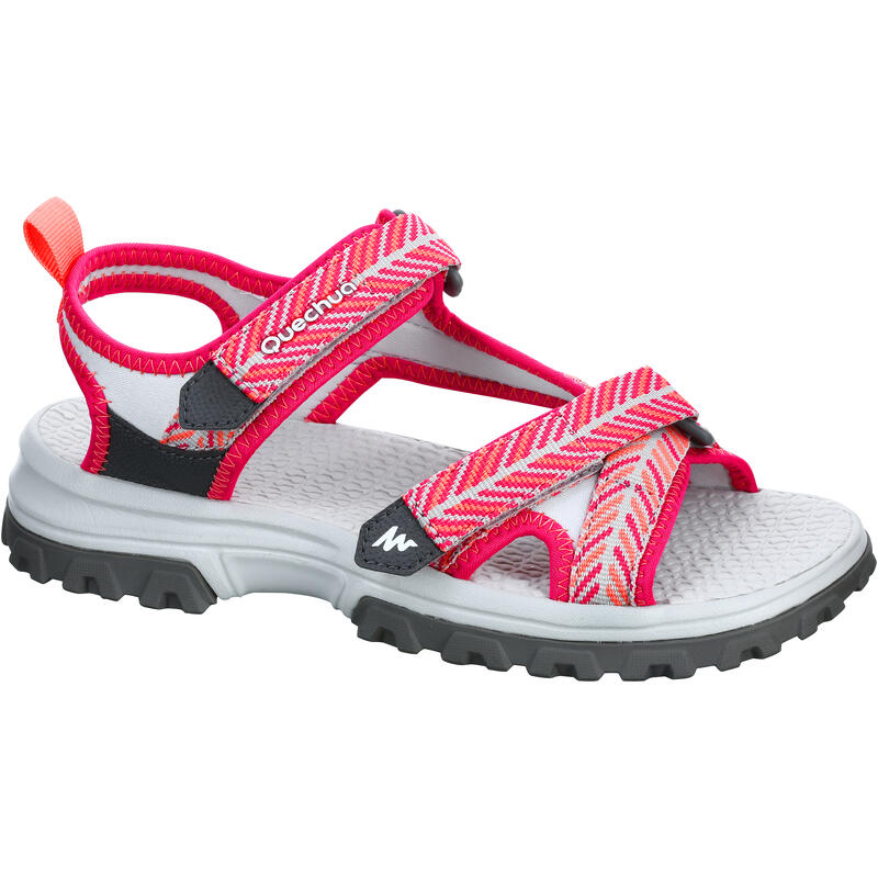 Kids' Walking Sandals - Junior Size 10 to 6 - Pink