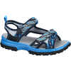 Bērnu pārgājienu sandales “MH120 TW”, zilas, bērnu izmērs 6.–10.