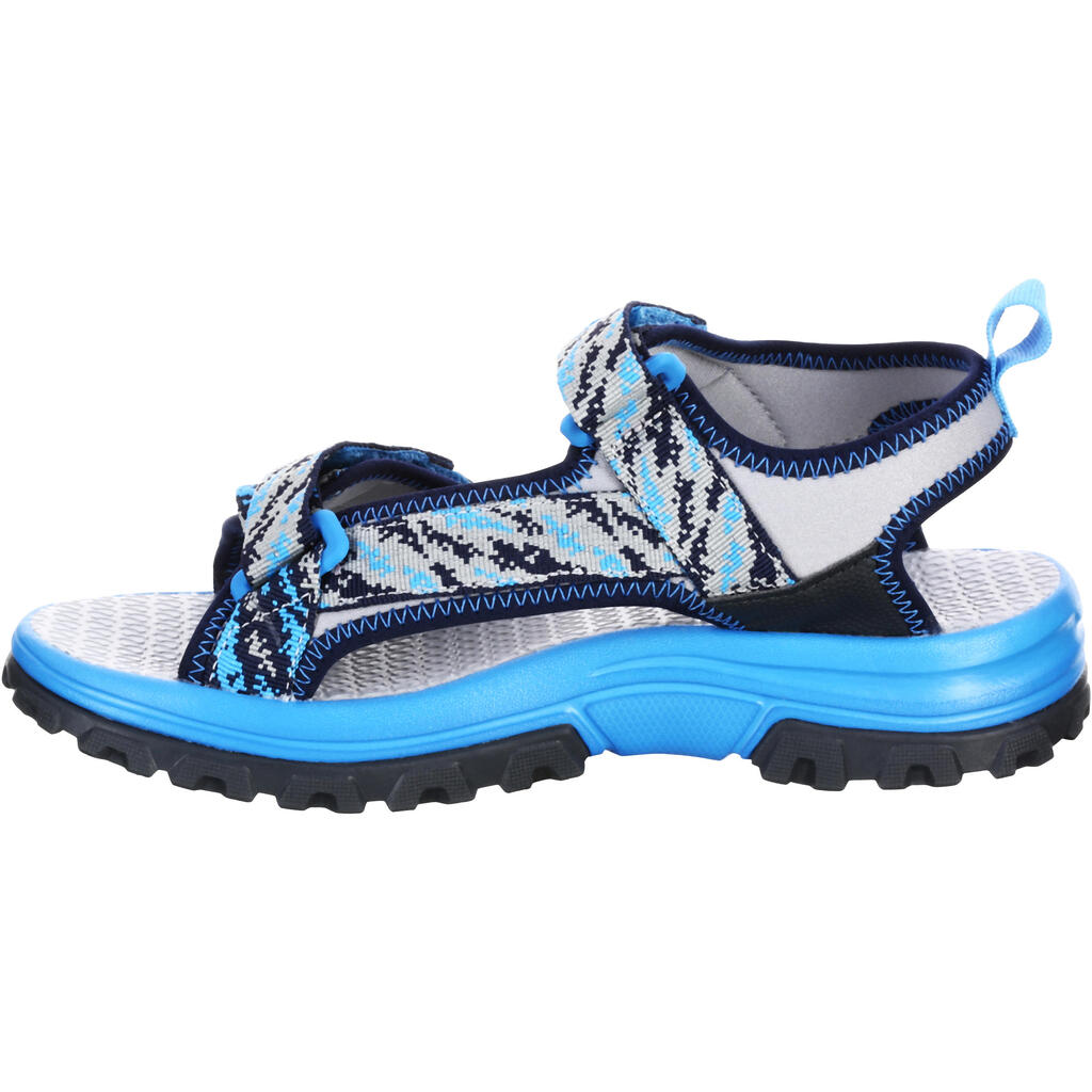 Sandales de randonnée enfant, NH500 gris