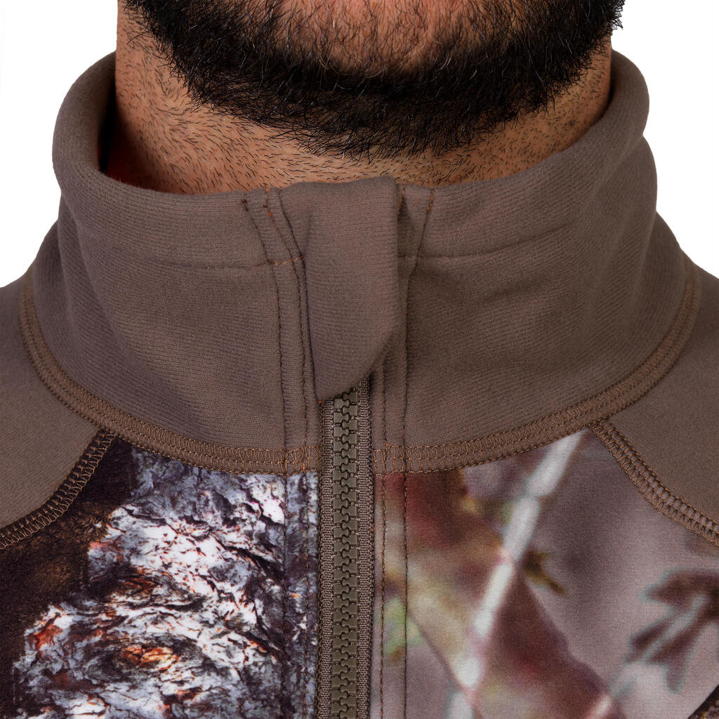 900 reversible hunting jacket - camouflage fluo