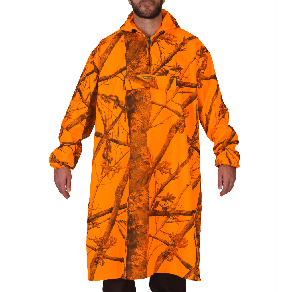 Regenponcho 500 camouflage orange