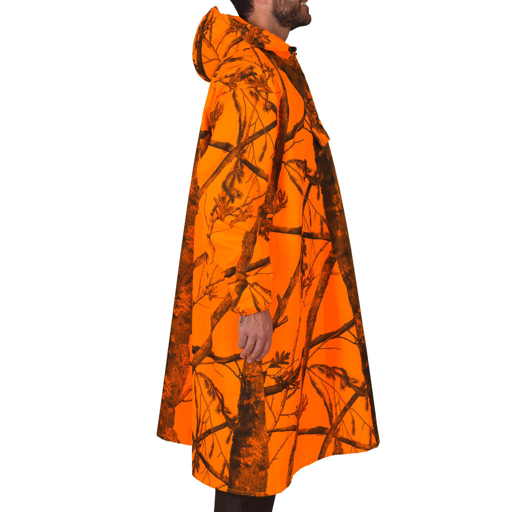Regenponcho 500 camouflage orange