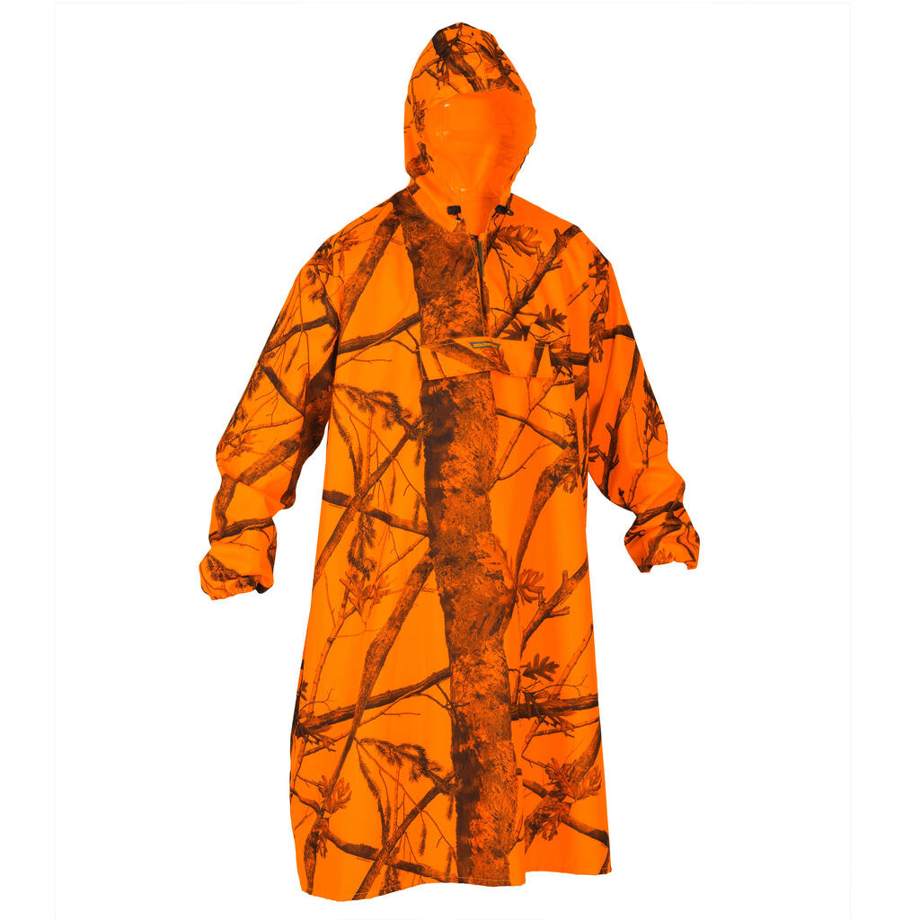 Regenponcho 500 camouflage orange