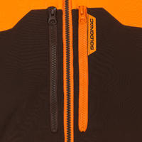 Neon-braon jakna za lov SOFTSHELL 500