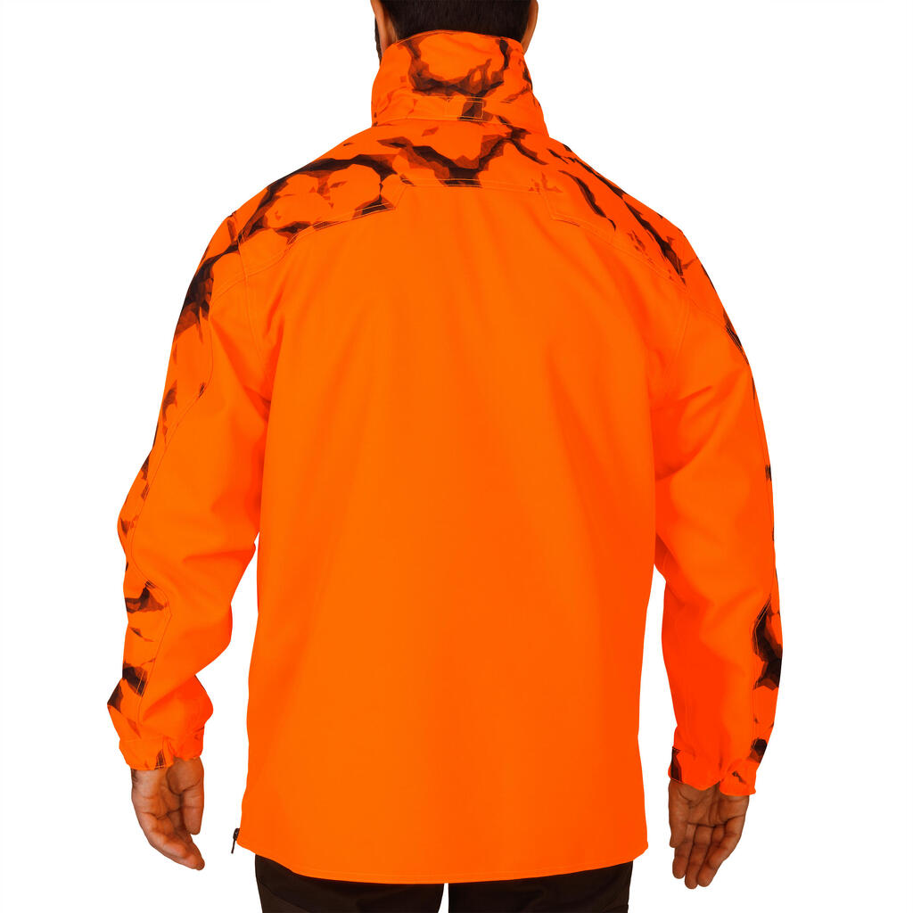 Poľovnícka bunda Supertrack oranžová reflexná