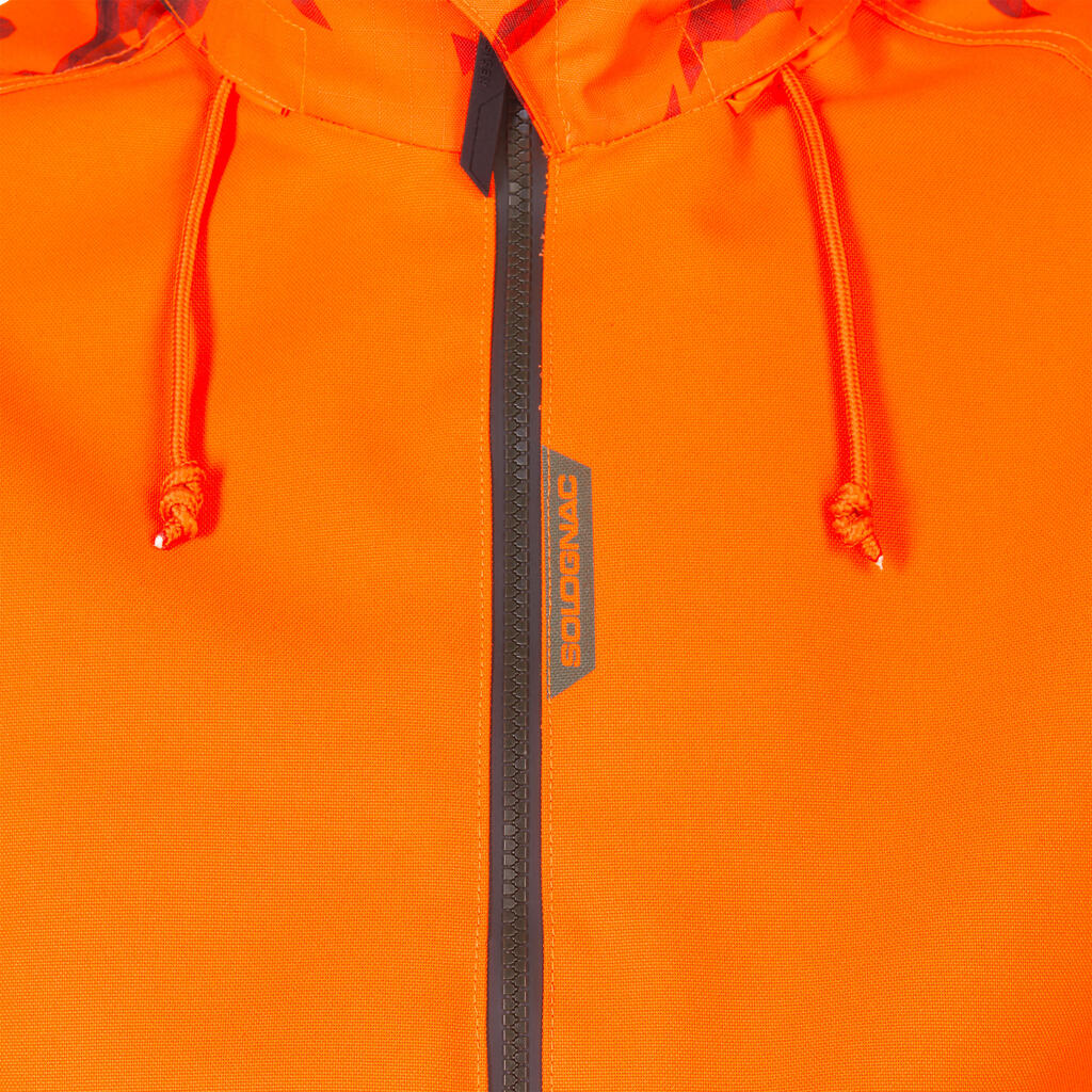 Poľovnícka bunda Supertrack oranžová reflexná