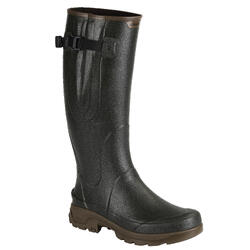 BOTTES CHASSE RENFORT 520 À SOUFFLET VERT