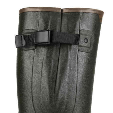 Men’s hunting boots with gusset 520 green