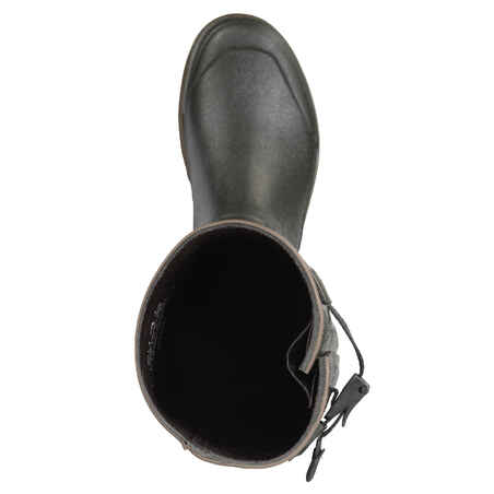 Men’s hunting boots with gusset 520 green