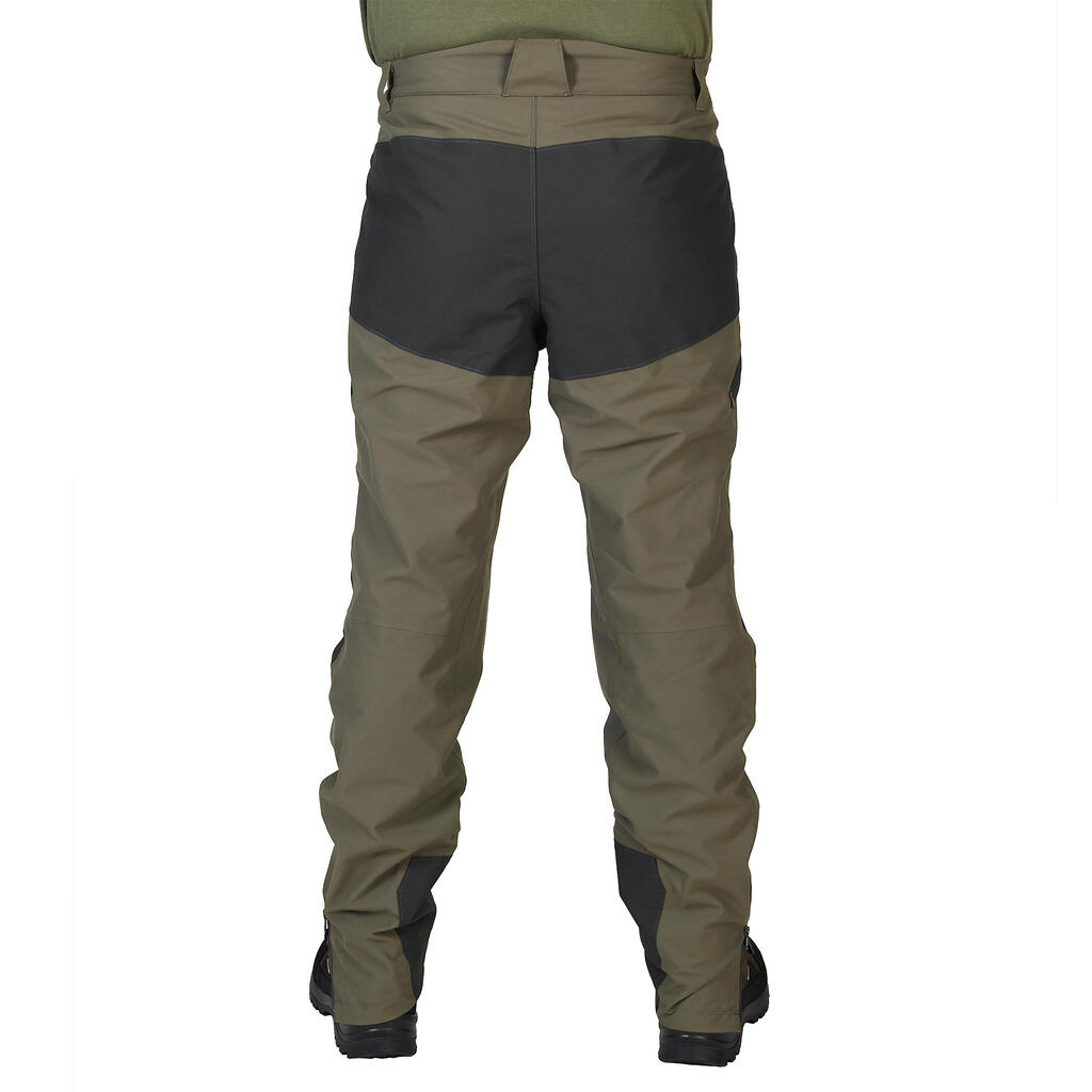 Jagdhose / Regenhose Renfort 500 braun