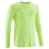 SUN PROTECT MEN'S RUNNING T-SHIRT YELLOW