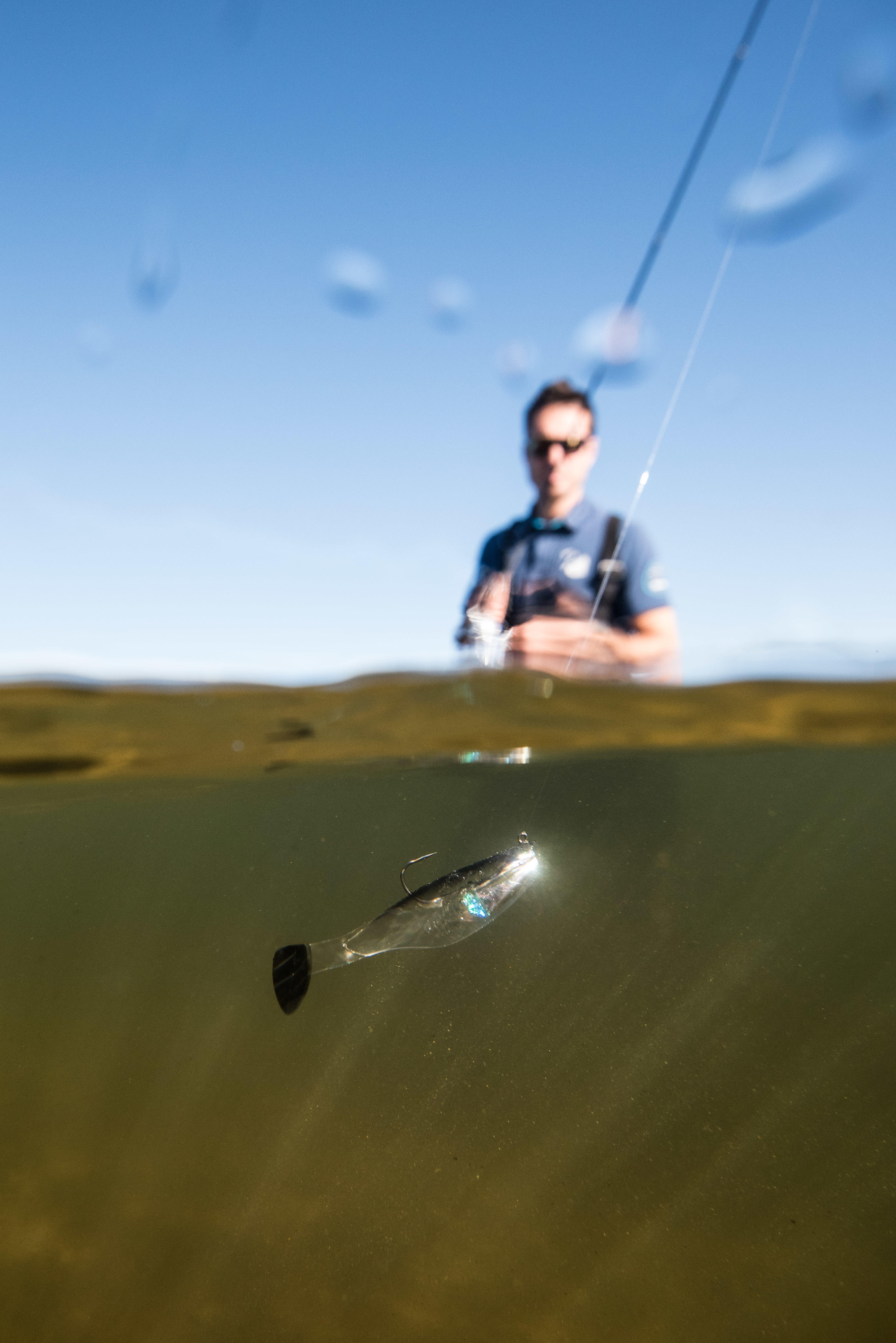 Fishing Soft Lure Chelt 100 Black