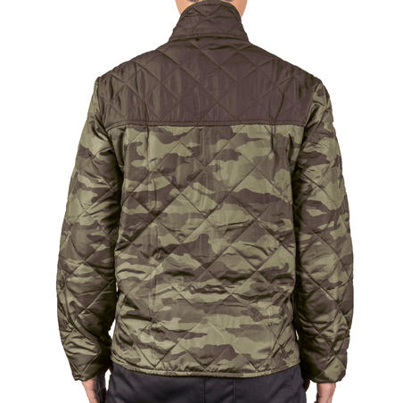 Куртка 100 для полювання - Зелений камуфляж