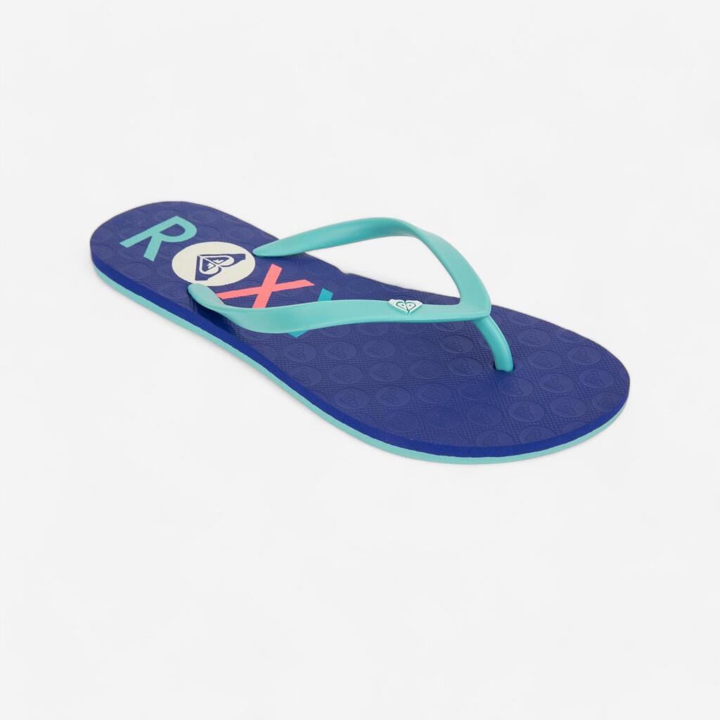 Roxy Sea Flip-Flops - Navy Blue