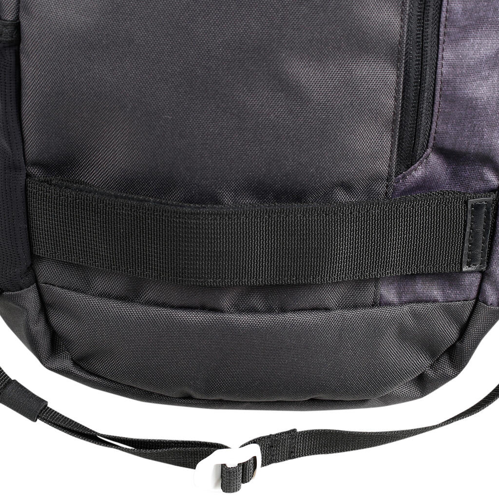 Mochila de skate MID negro poteado 23 l 
