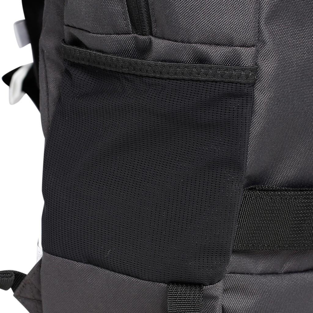 Mochila de skate MID negro poteado 23 l 