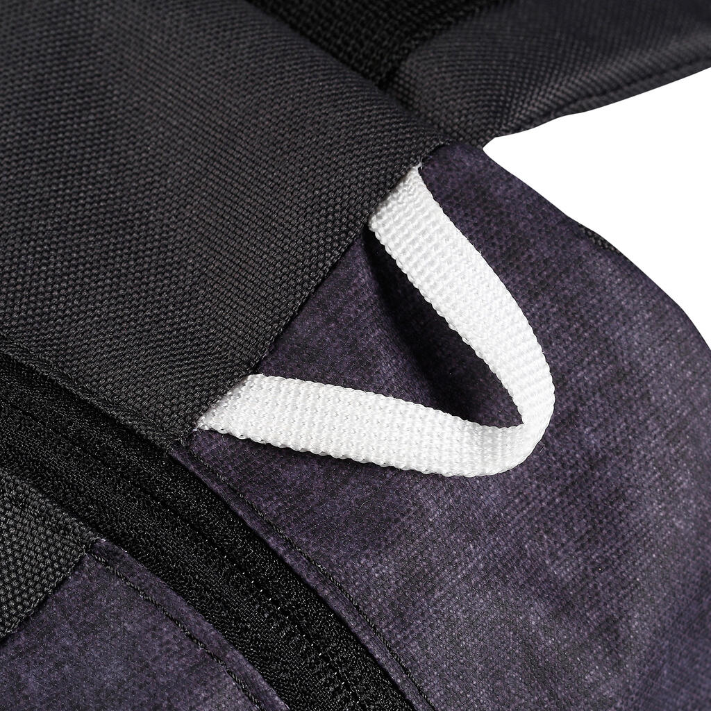 Mochila de skate MID negro poteado 23 l 