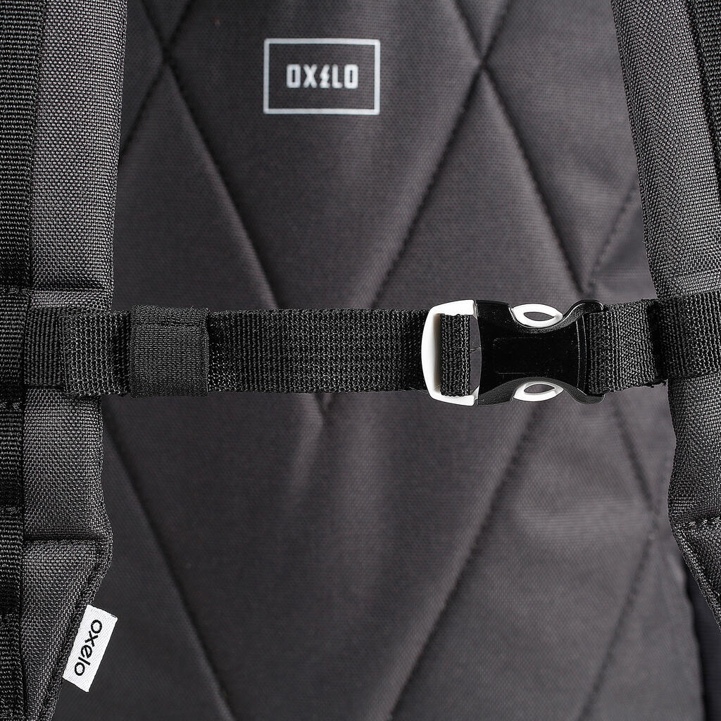 Mochila de skate MID negro poteado 23 l 
