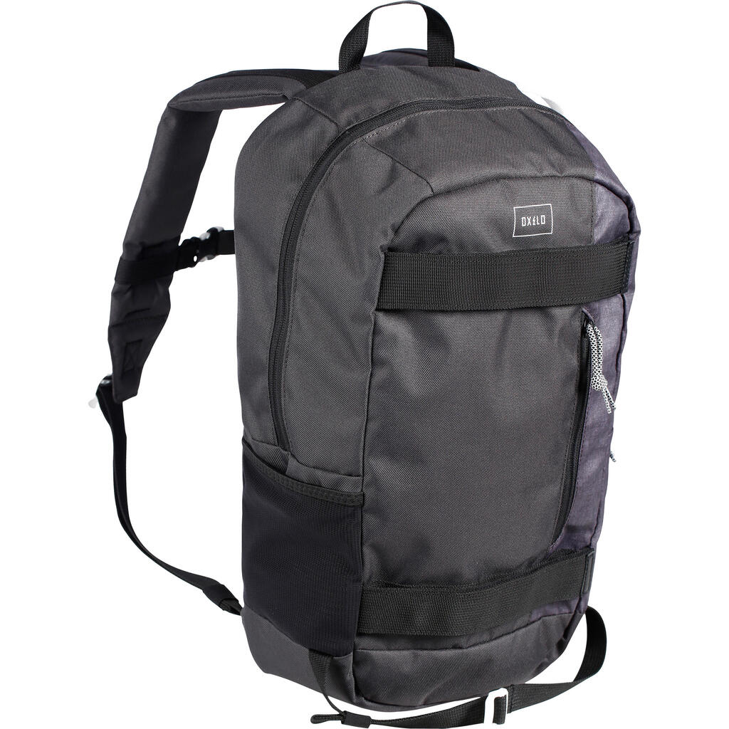 Mochila de skate MID negro poteado 23 l 