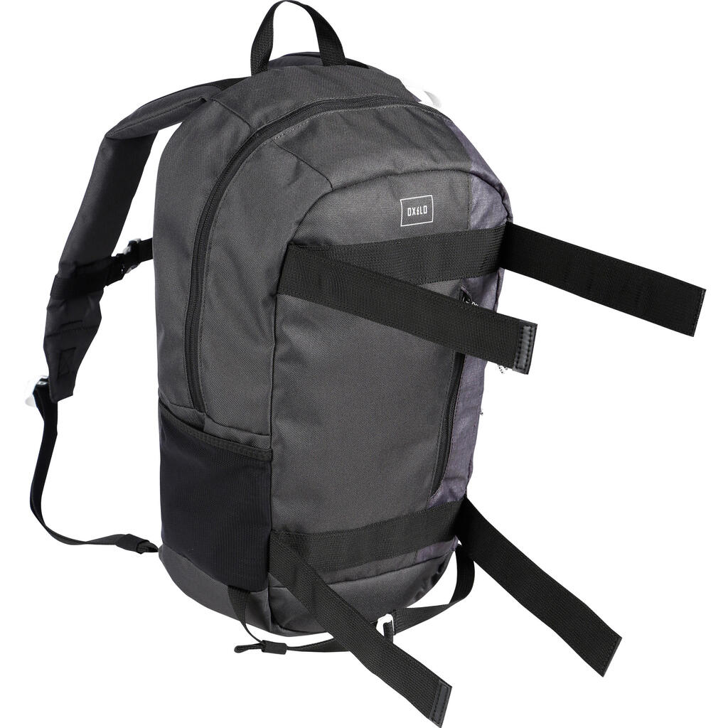 Mochila de skate MID negro poteado 23 l 