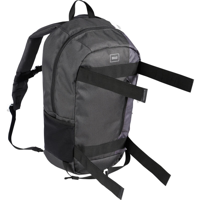 Skater-Rucksack Mid 23L schwarz-meliert