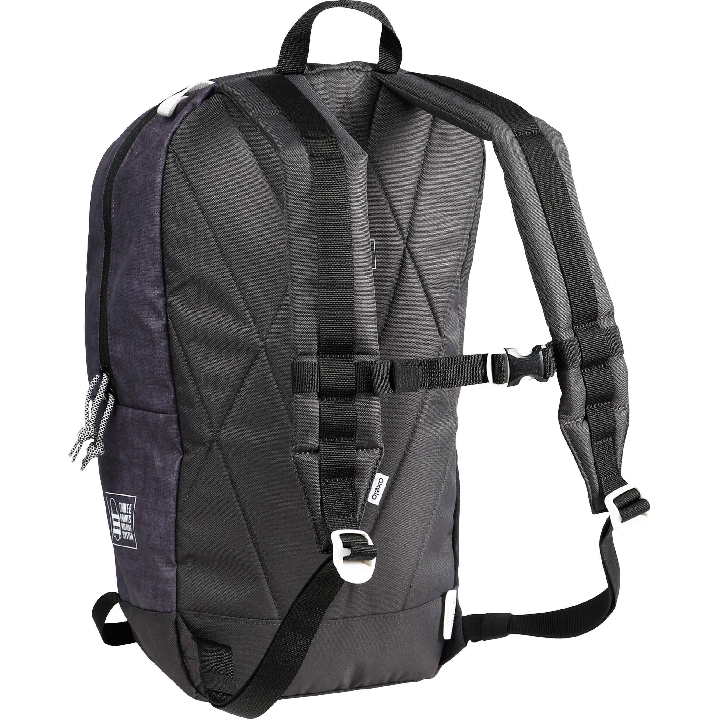 23L Skateboarding Backpack Mid - Black -  4
