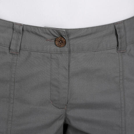 Gris Femme Short 500 Arpenaz Trekking GqzMVUSp