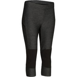 Legging 3/4 de randonnée montagne - MH500 - Femme