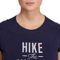 NH500 Women's Country Walking T-shirt - Navy