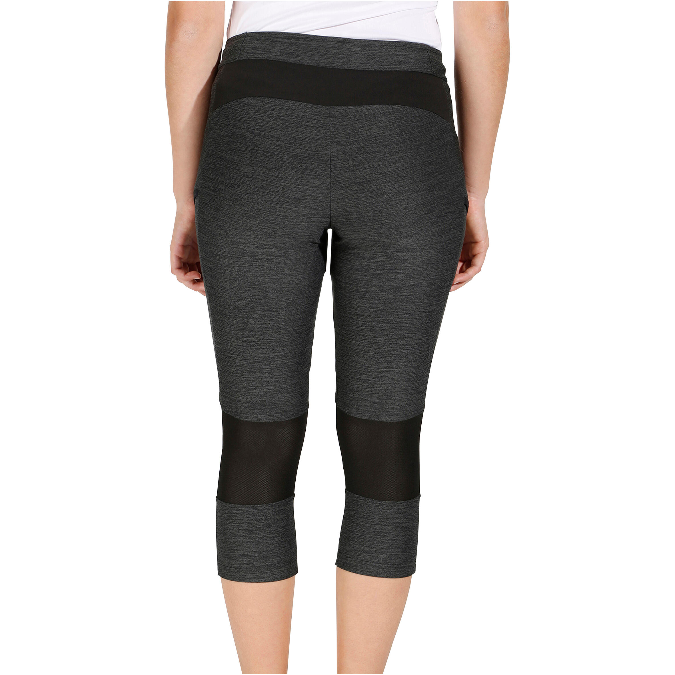 Mallas de montaña y trekking 3/4 rodilleras reforzadas Mujer Quechua FH500 2/10